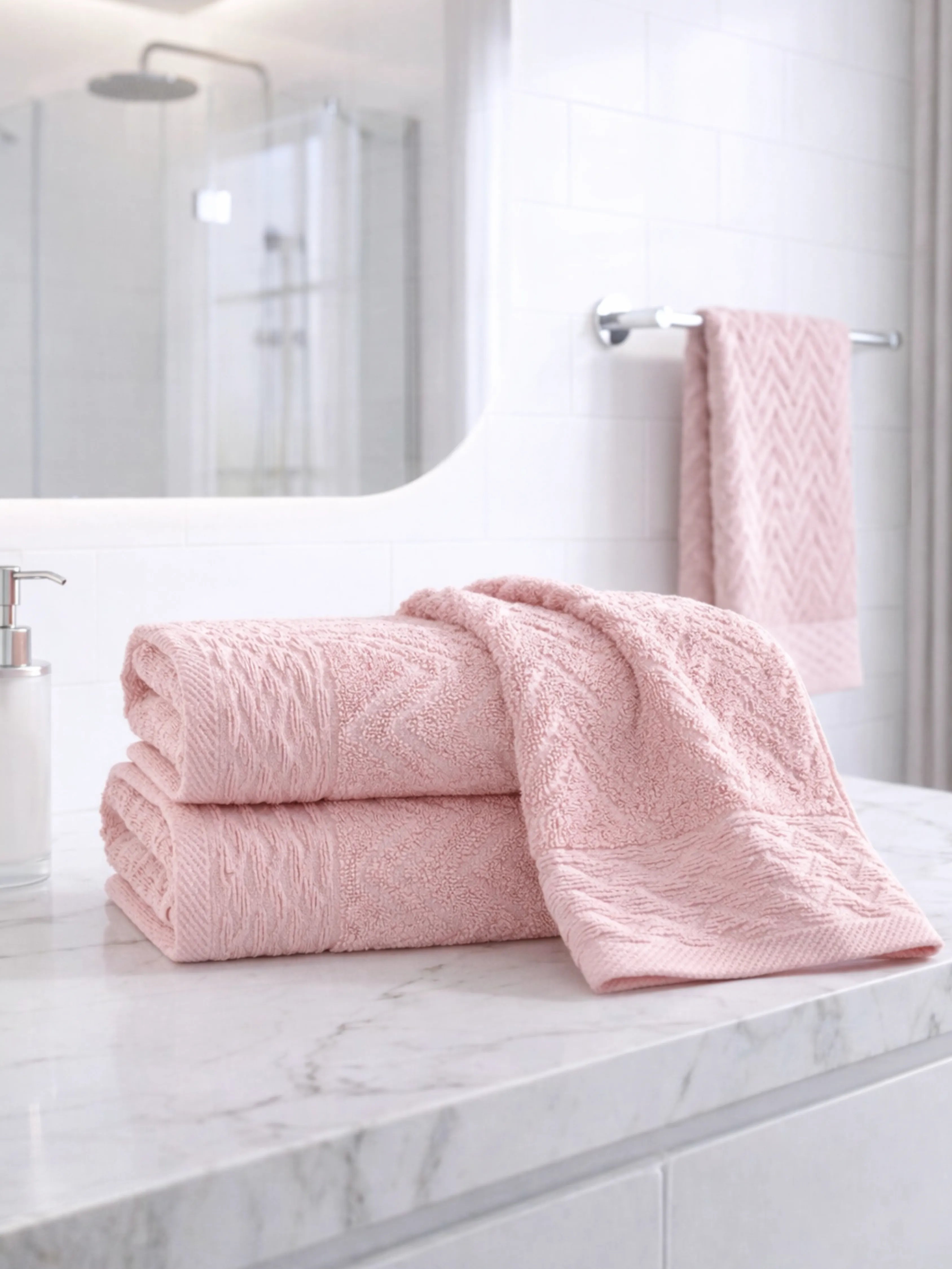 Lot de Serviettes de Douche (2 pièces)