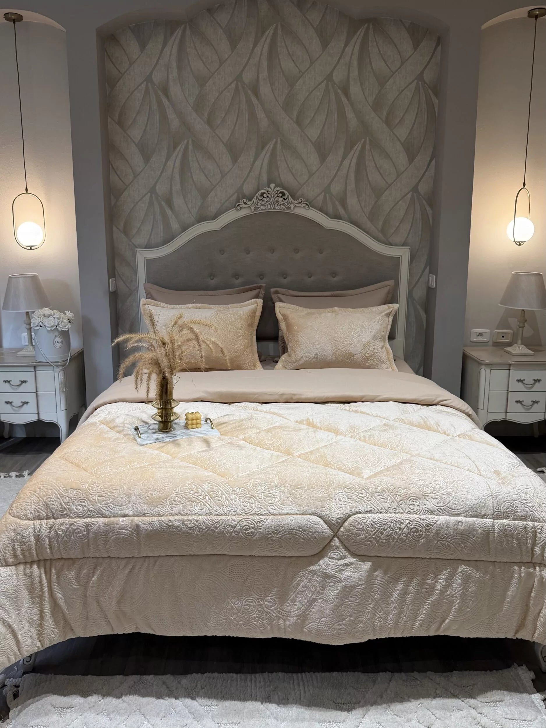 Couette en Polaire Beige (2 places)