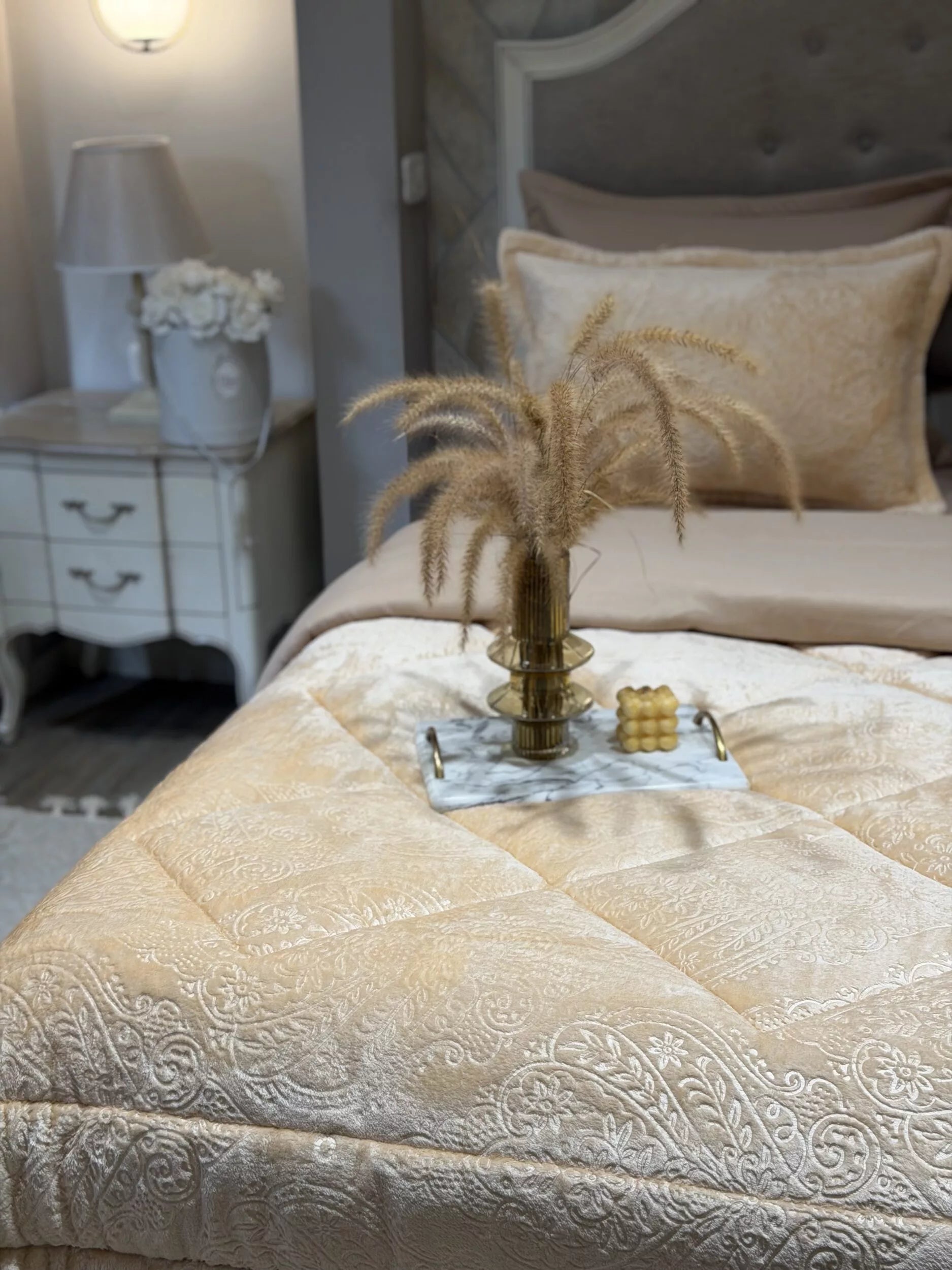 Couette en Polaire Beige (2 places)