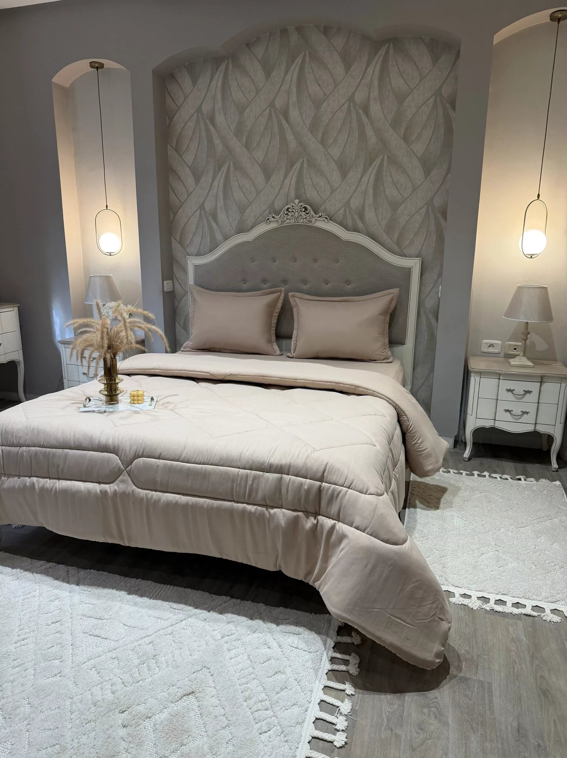 Couette en Polaire Beige (2 places)