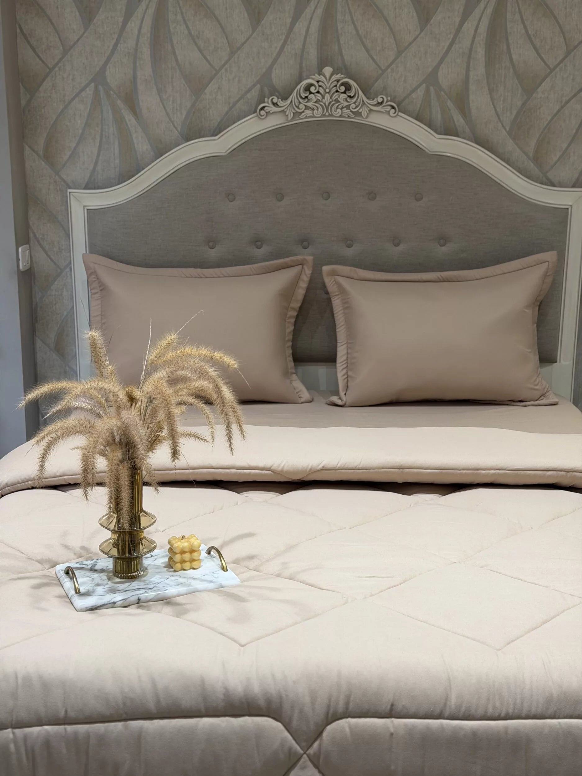 Couette en Polaire Beige (2 places)