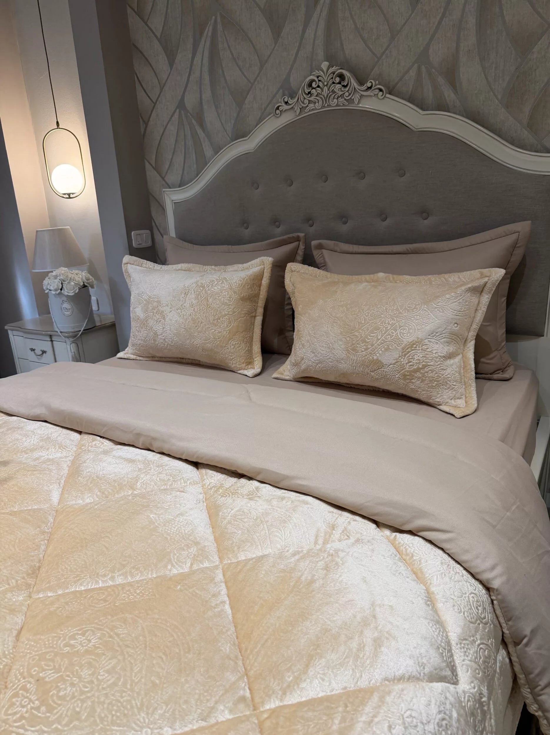 Couette en Polaire Beige (2 places)
