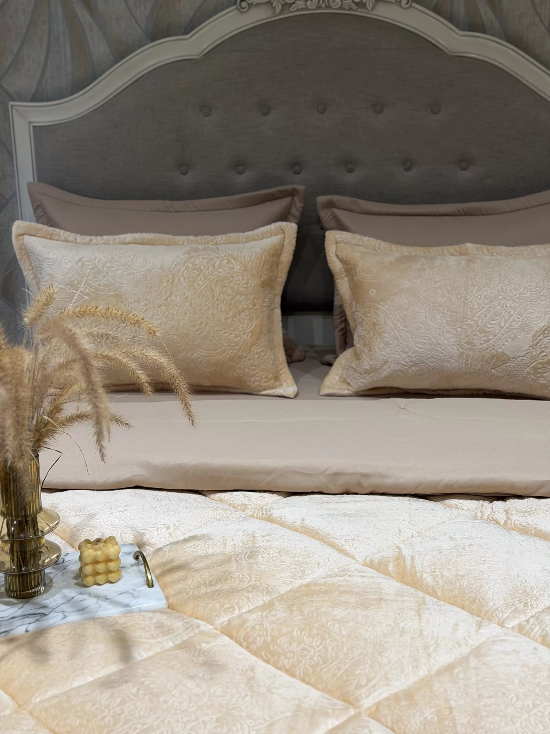 Couette en Polaire Beige (2 places)