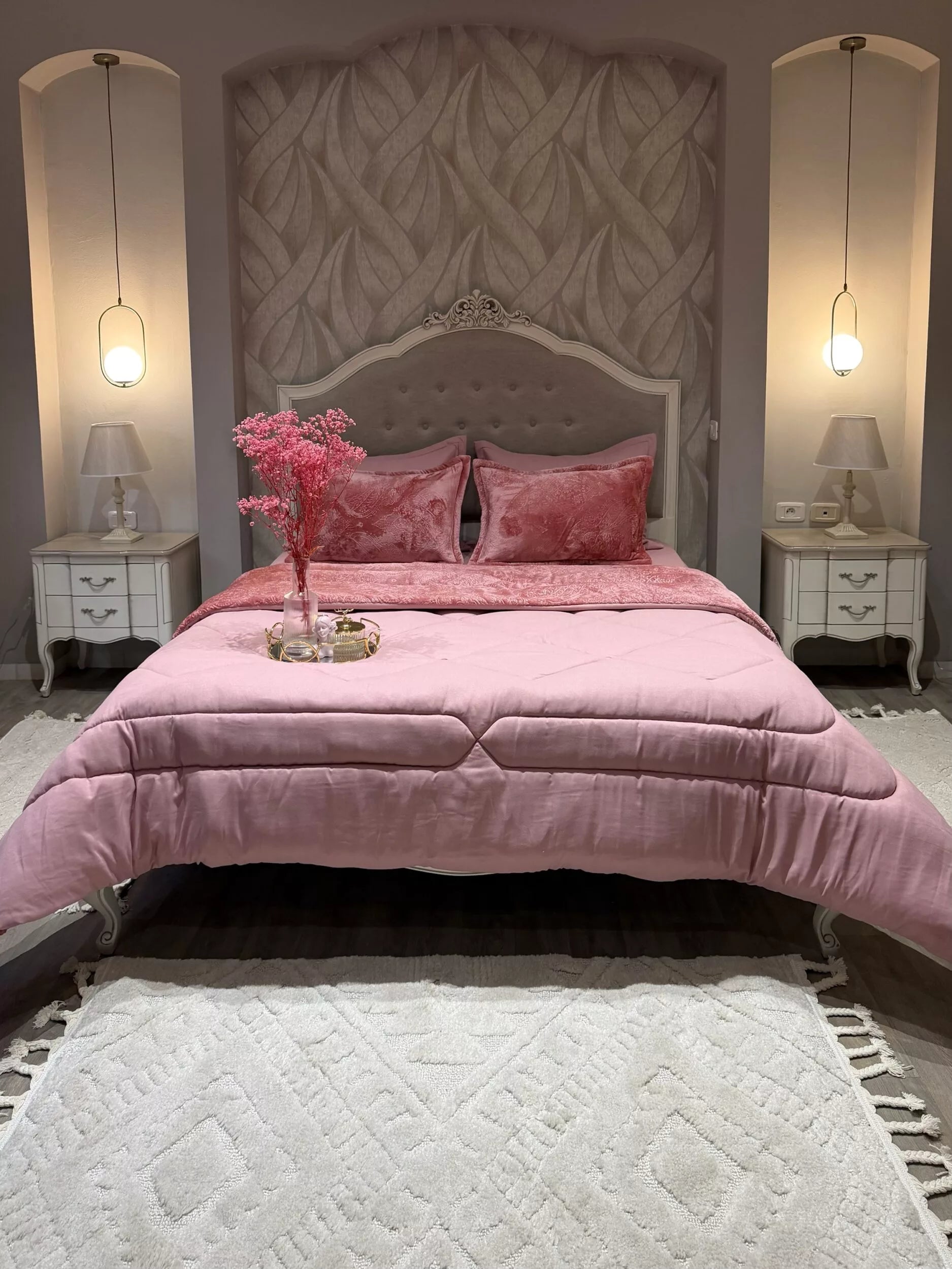 Couette en Polaire (Rose Poudré)