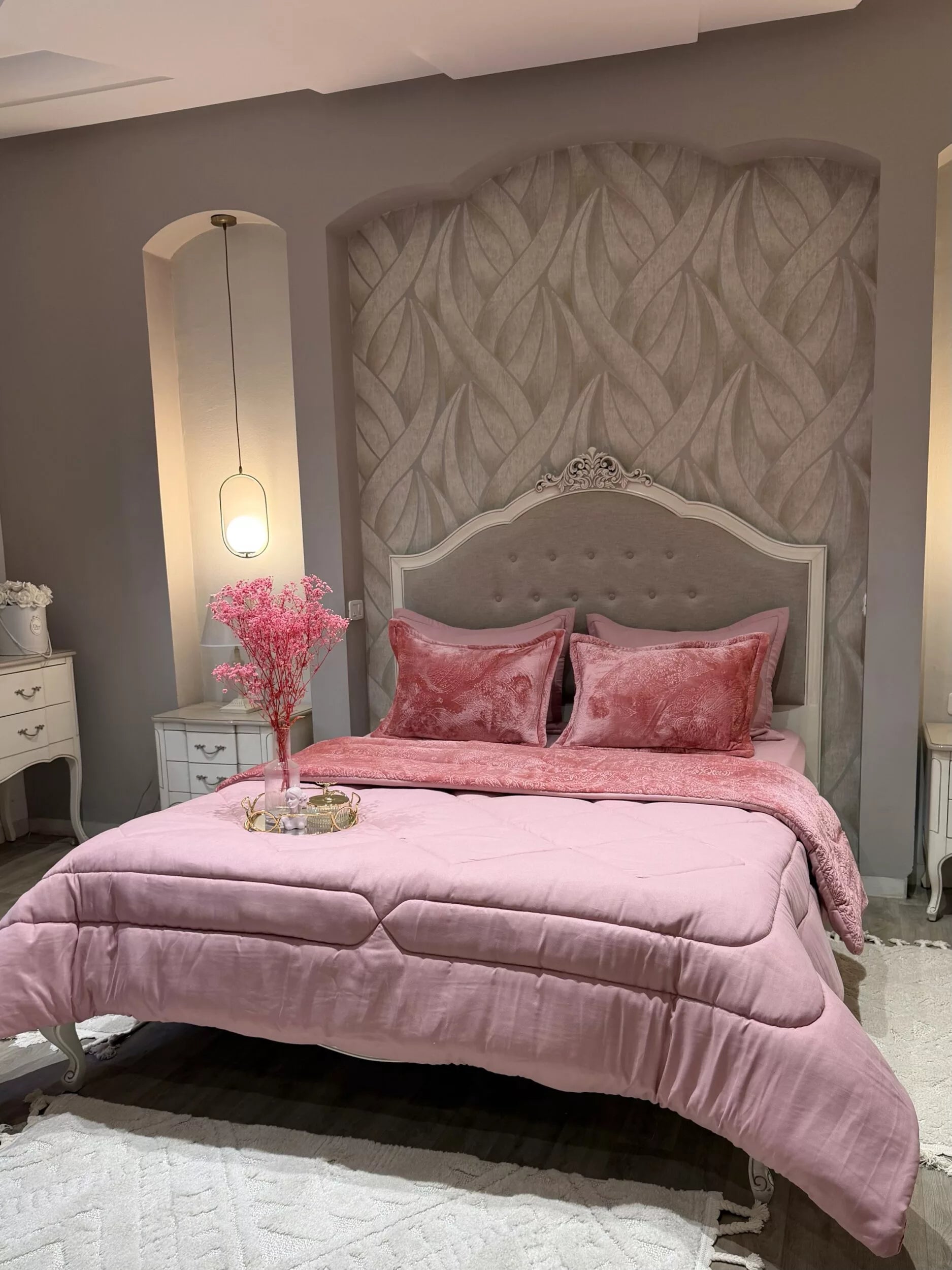 Couette en Polaire (Rose Poudré)
