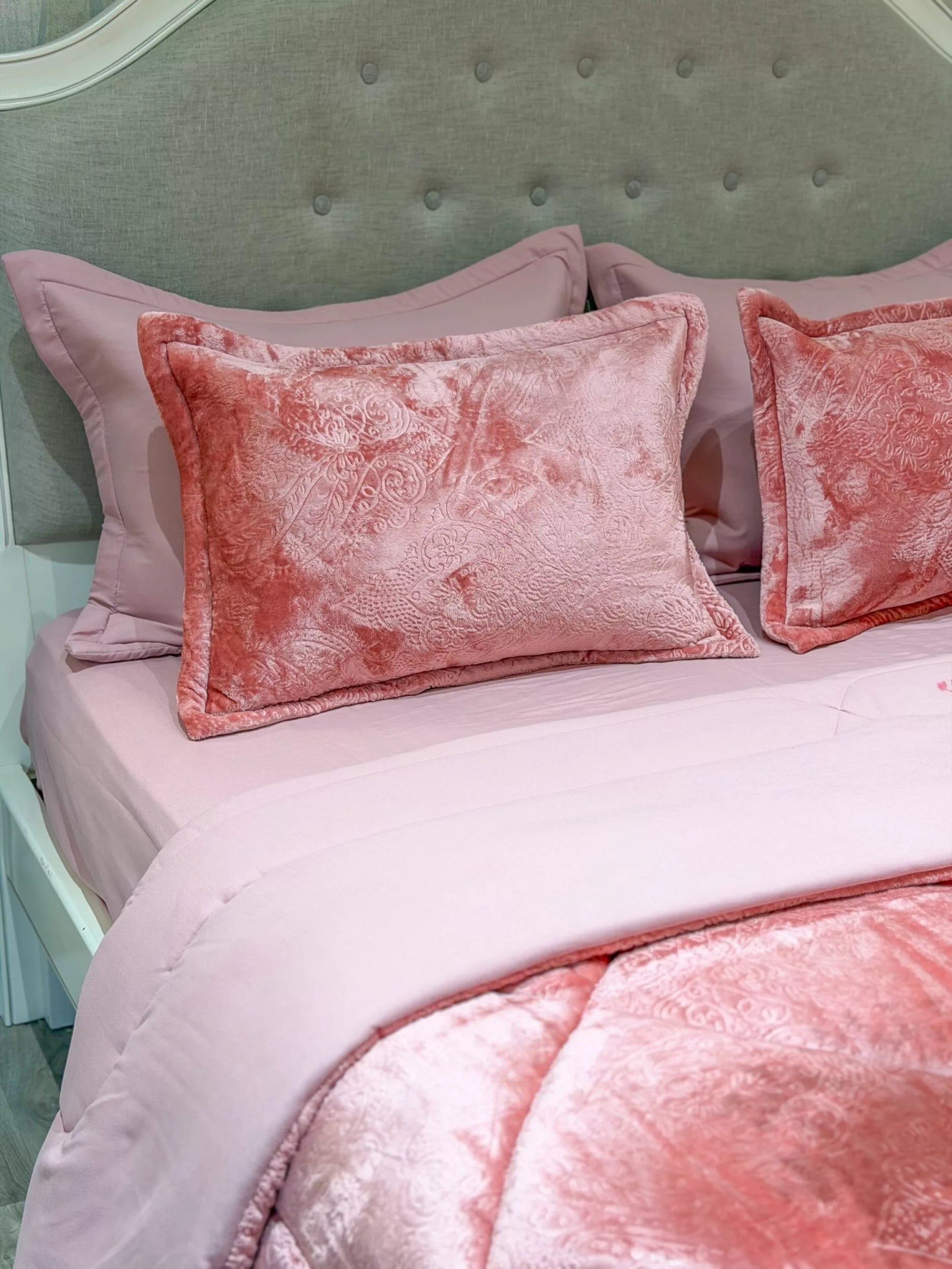 Couette en Polaire (Rose Poudré)