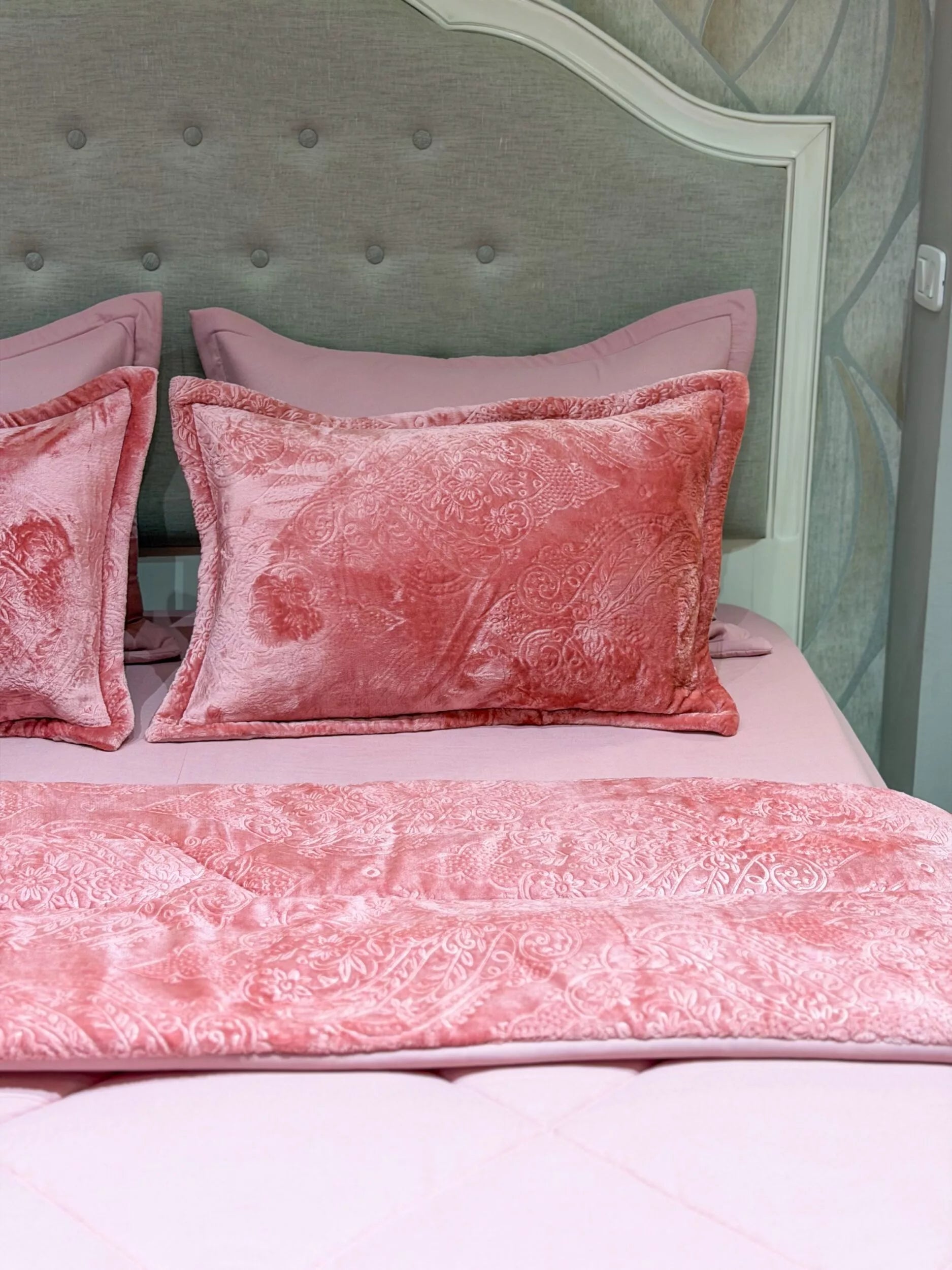 Couette en Polaire (Rose Poudré)