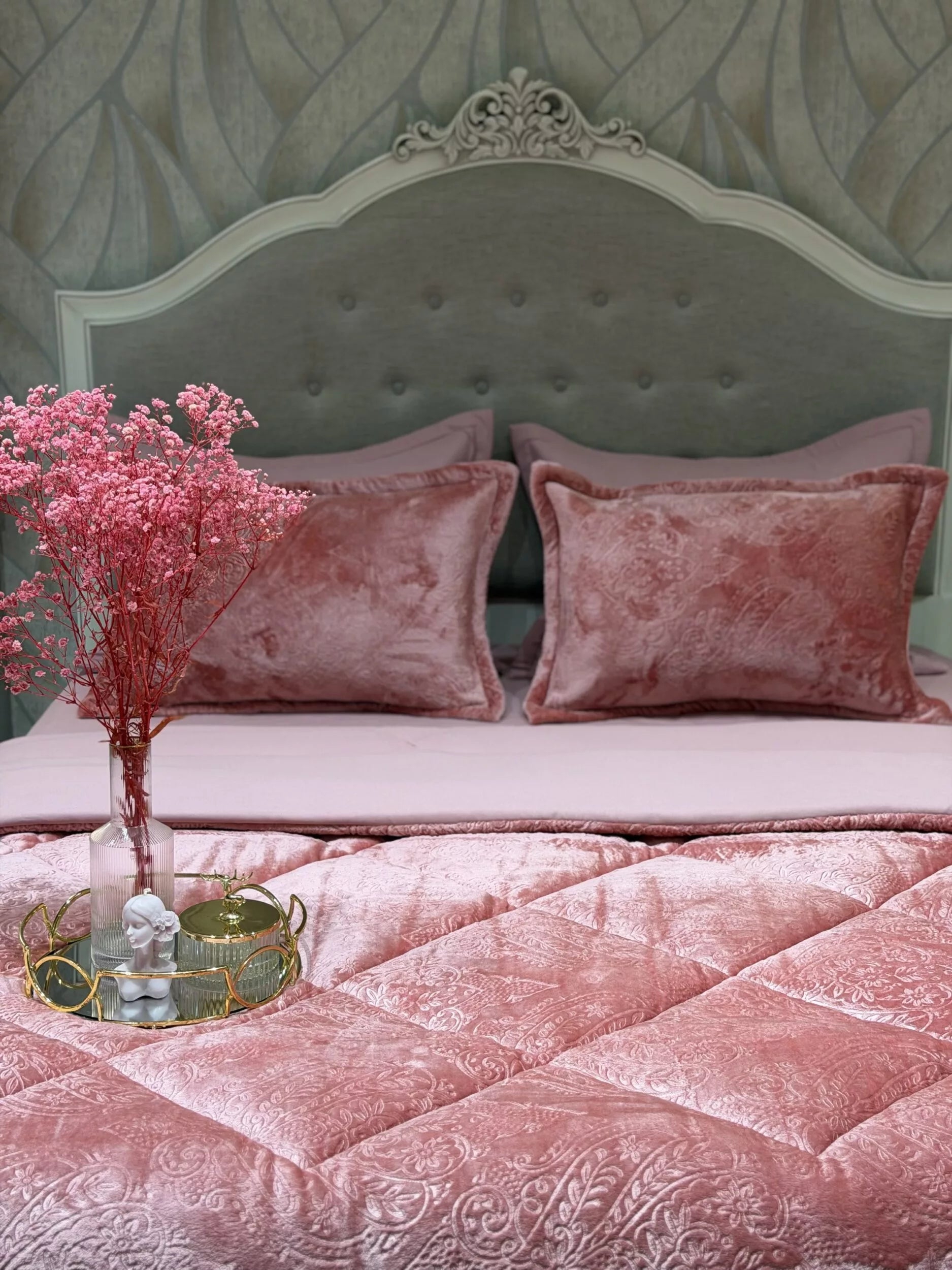 Couette en Polaire (Rose Poudré)