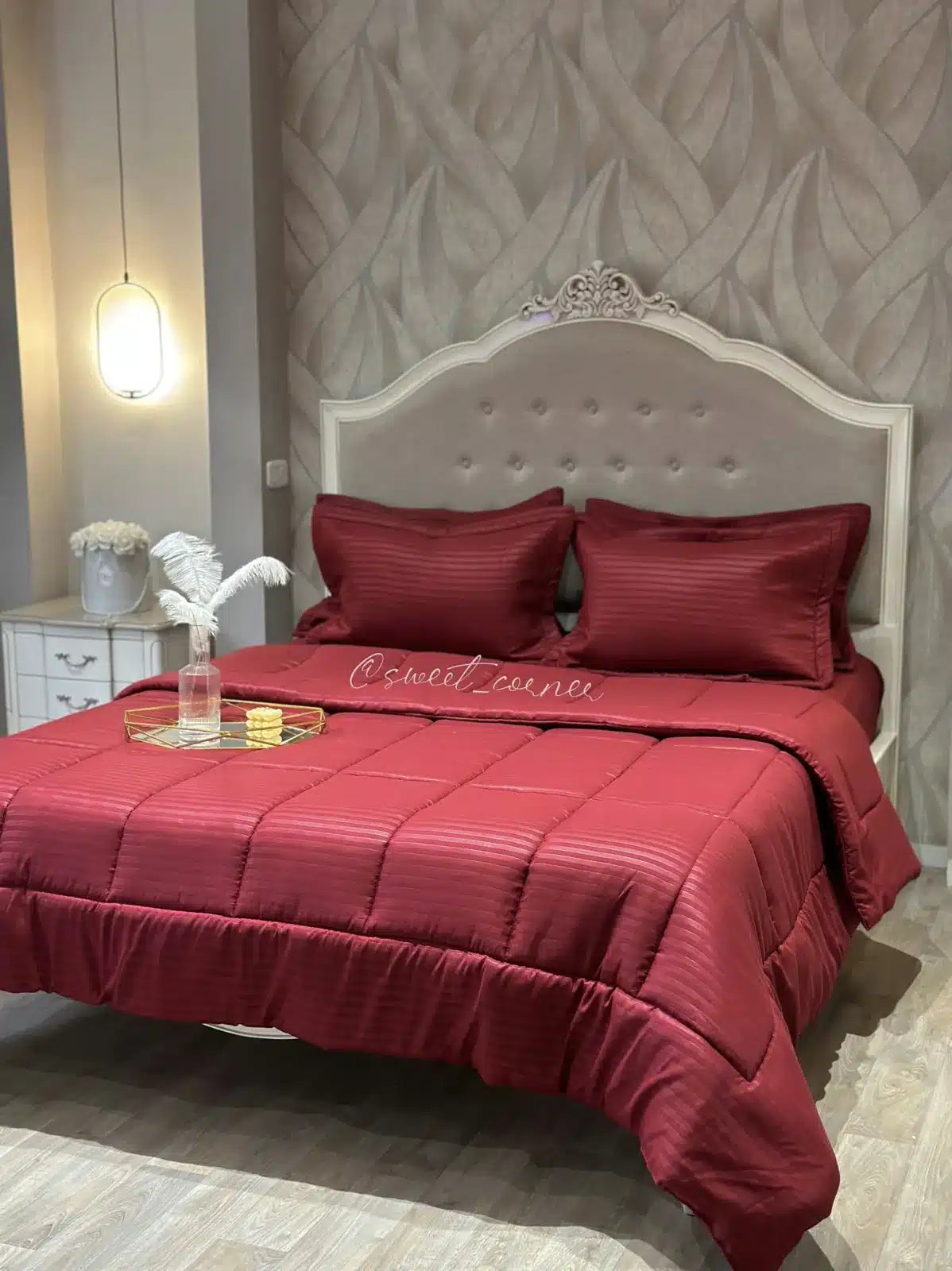 Couette King Size (ROUGE)