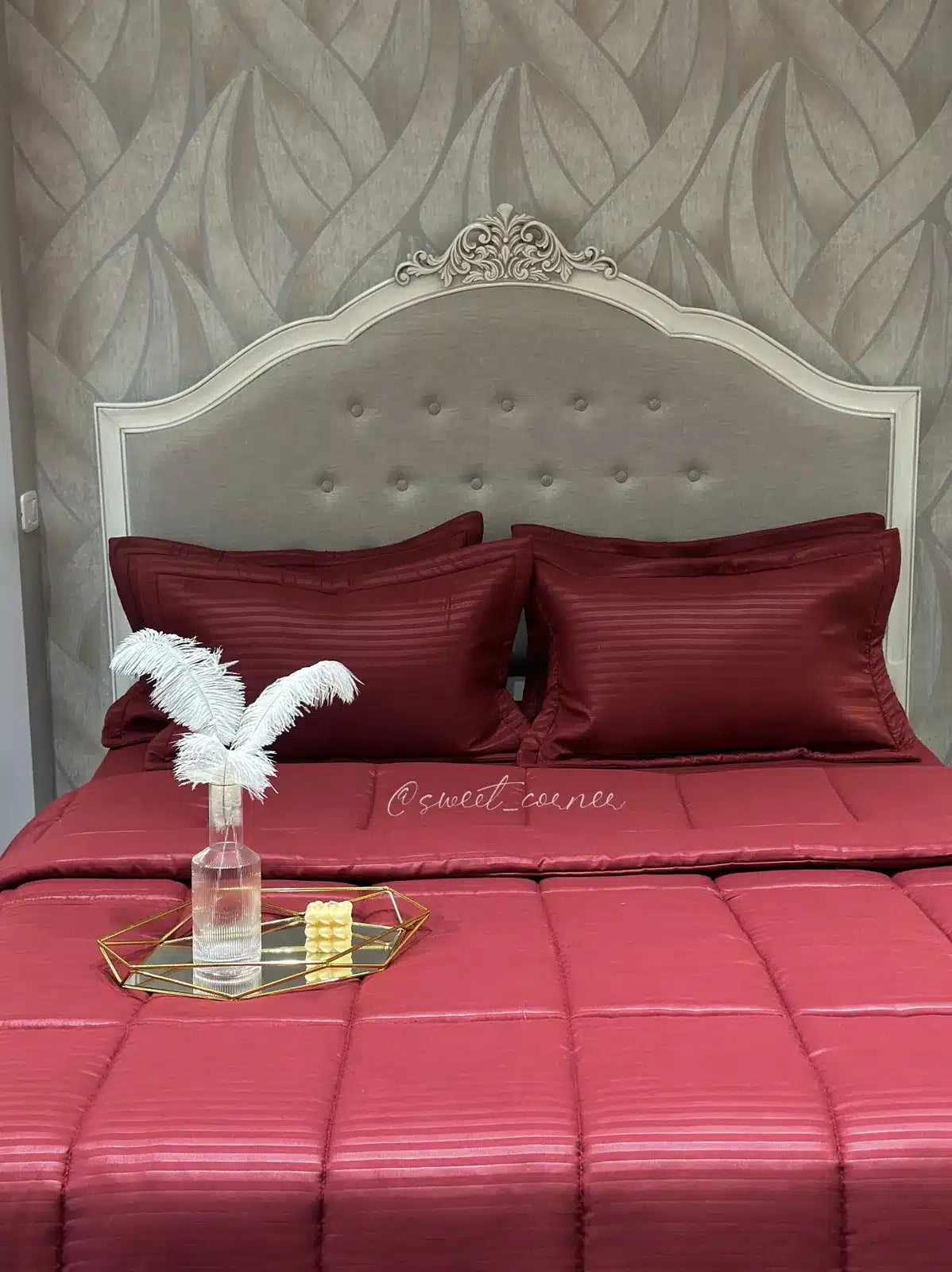 Couette King Size (ROUGE)