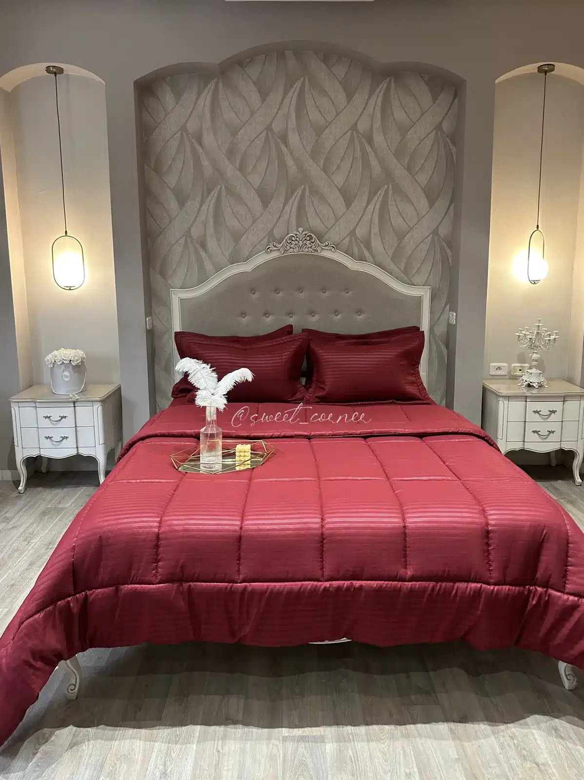 Couette King Size (ROUGE)