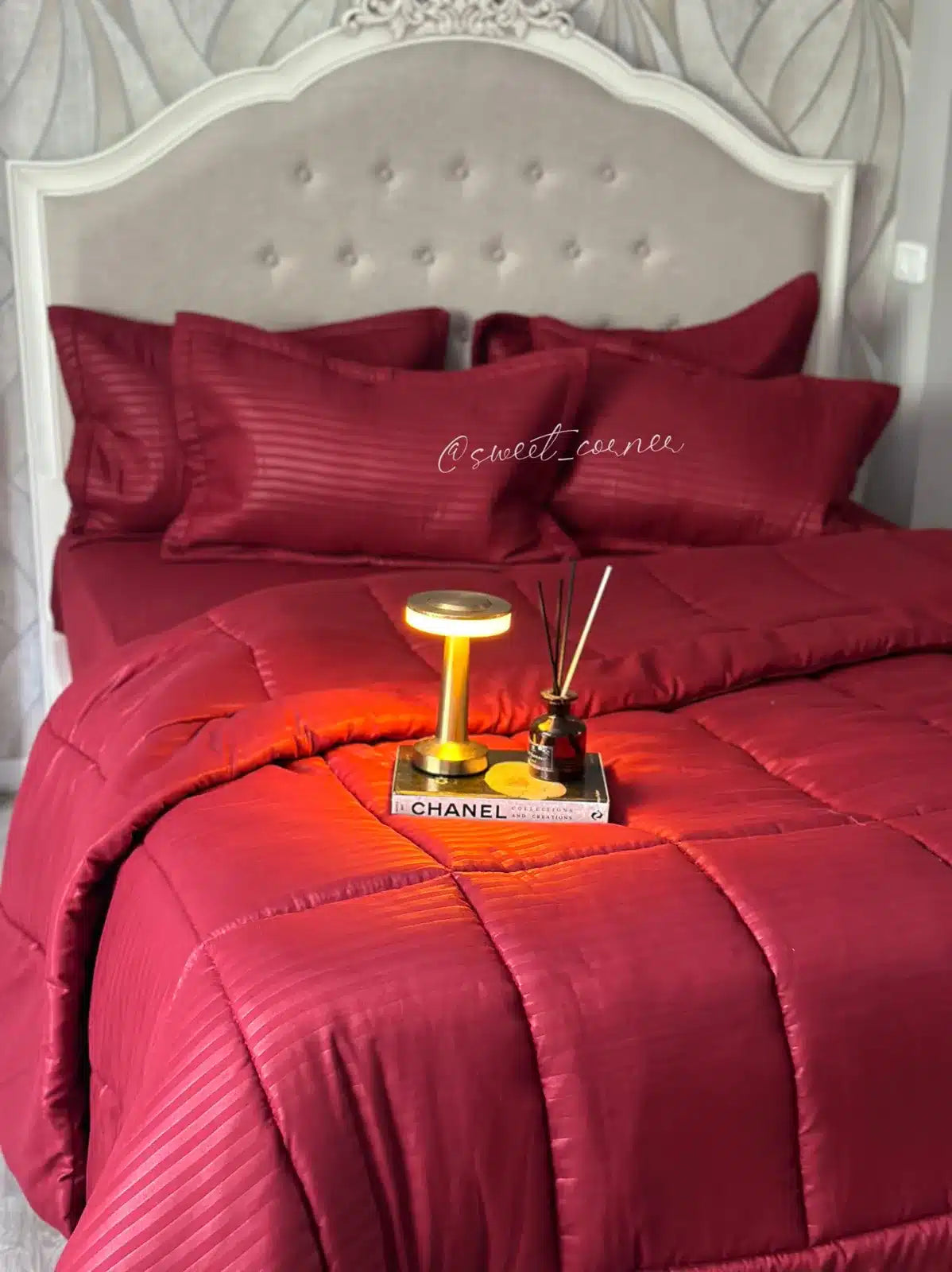 Couette King Size (ROUGE)