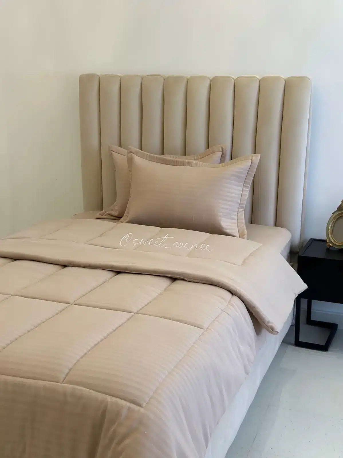 Couette Place et Demie (BEIGE)