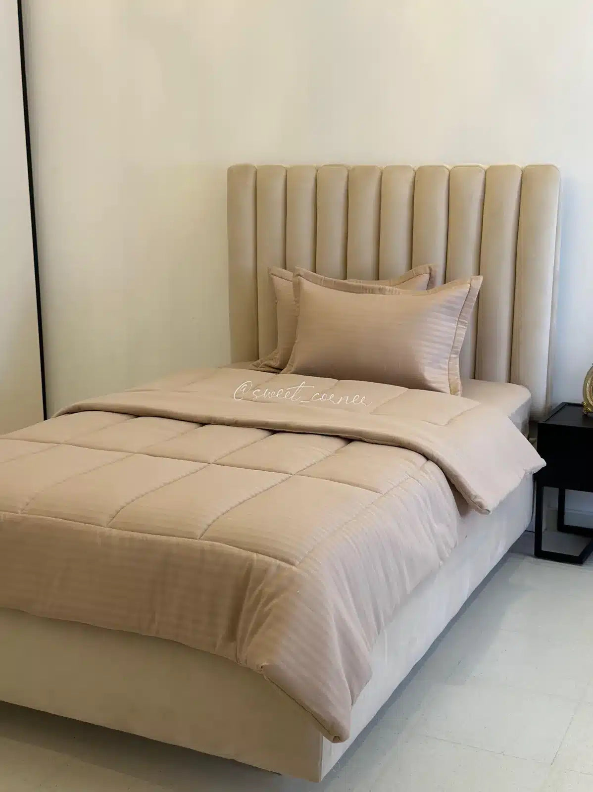 Couette Place et Demie (BEIGE)