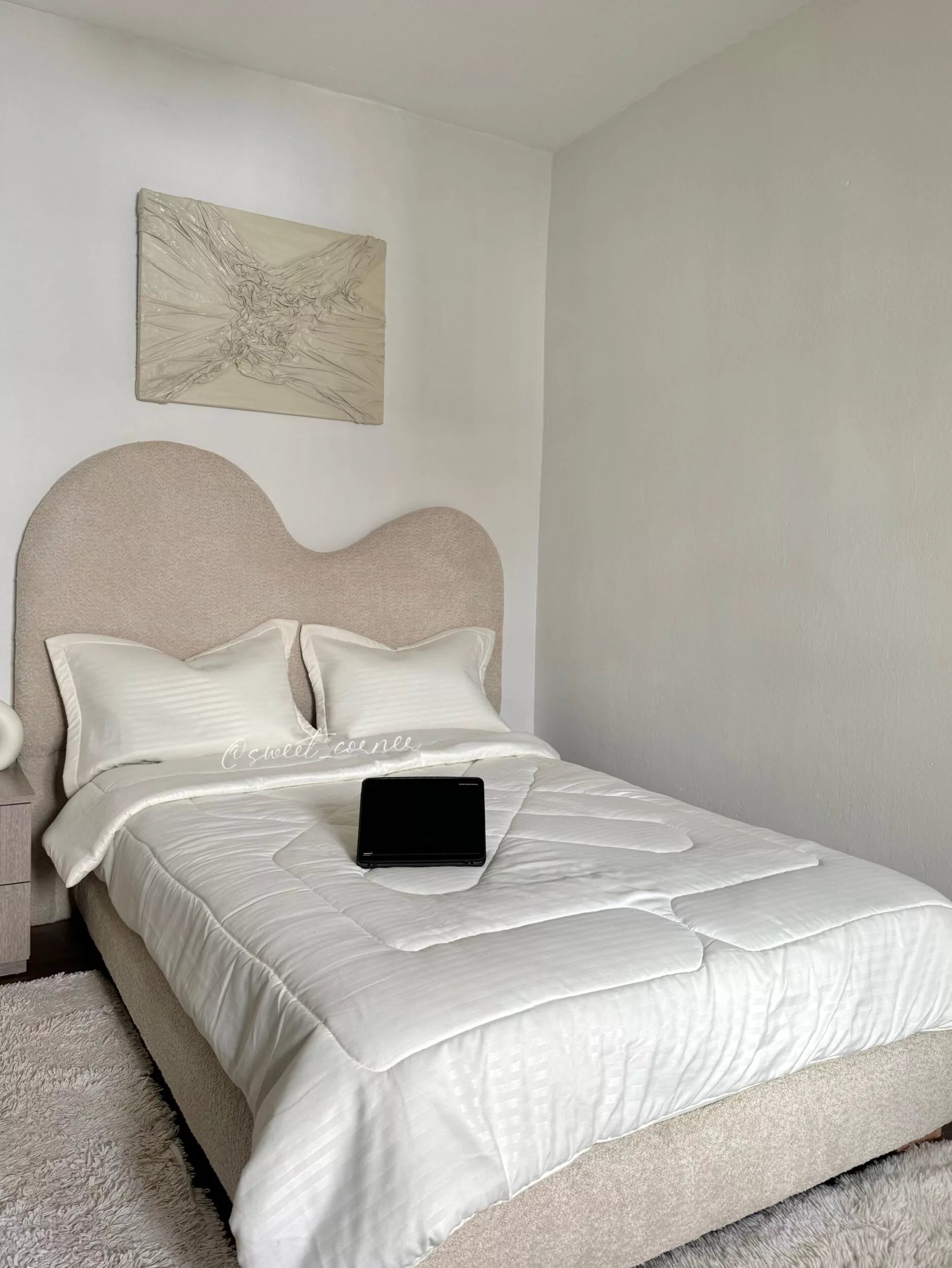 Couette place et demie (BLANC CASSÉ)