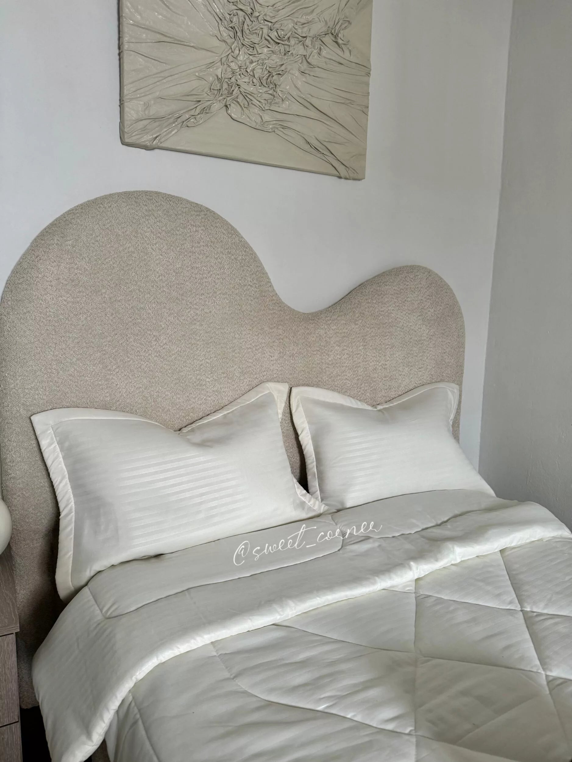 Couette place et demie (BLANC CASSÉ)