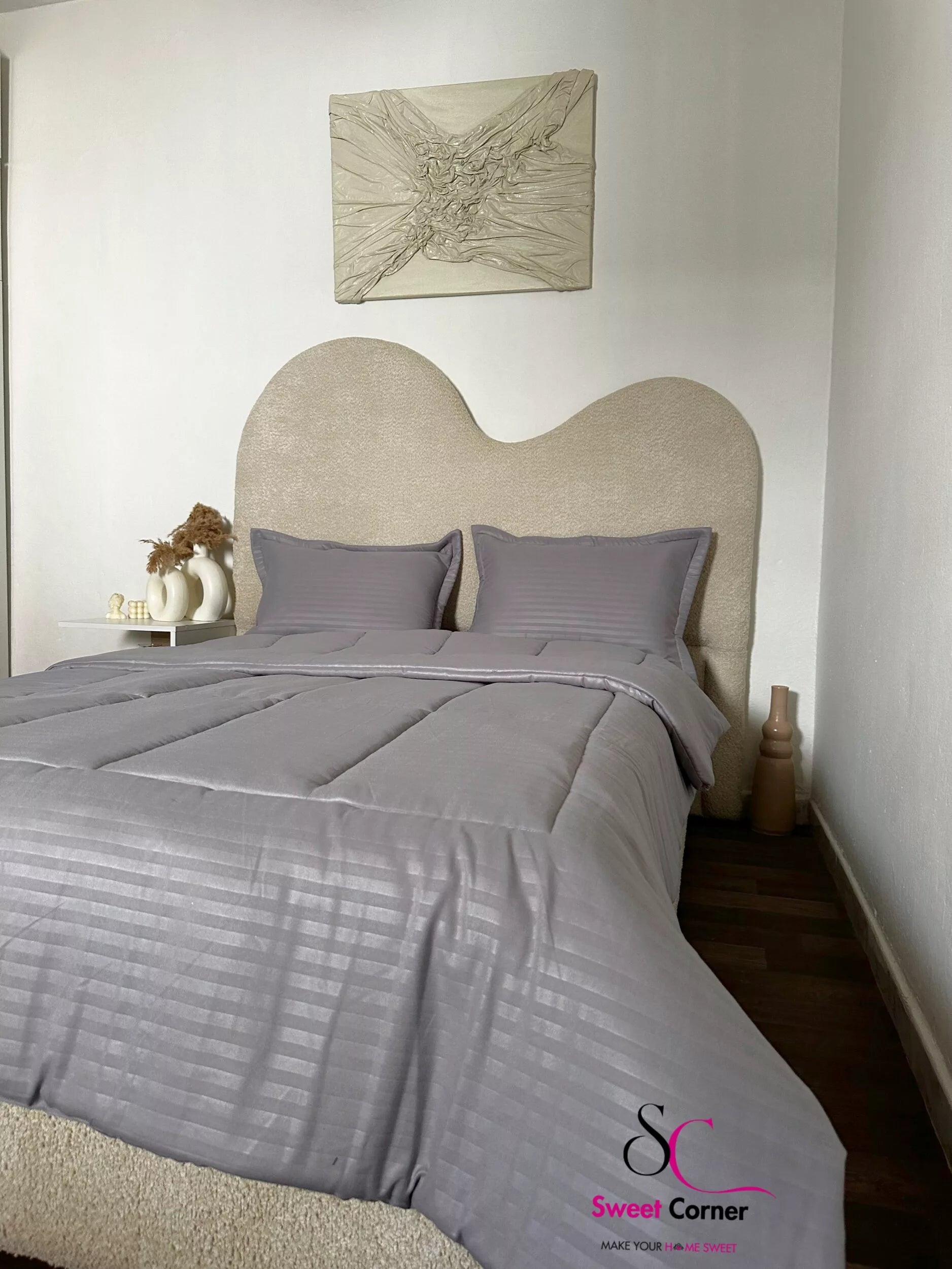 Couette place et demie (GRIS)