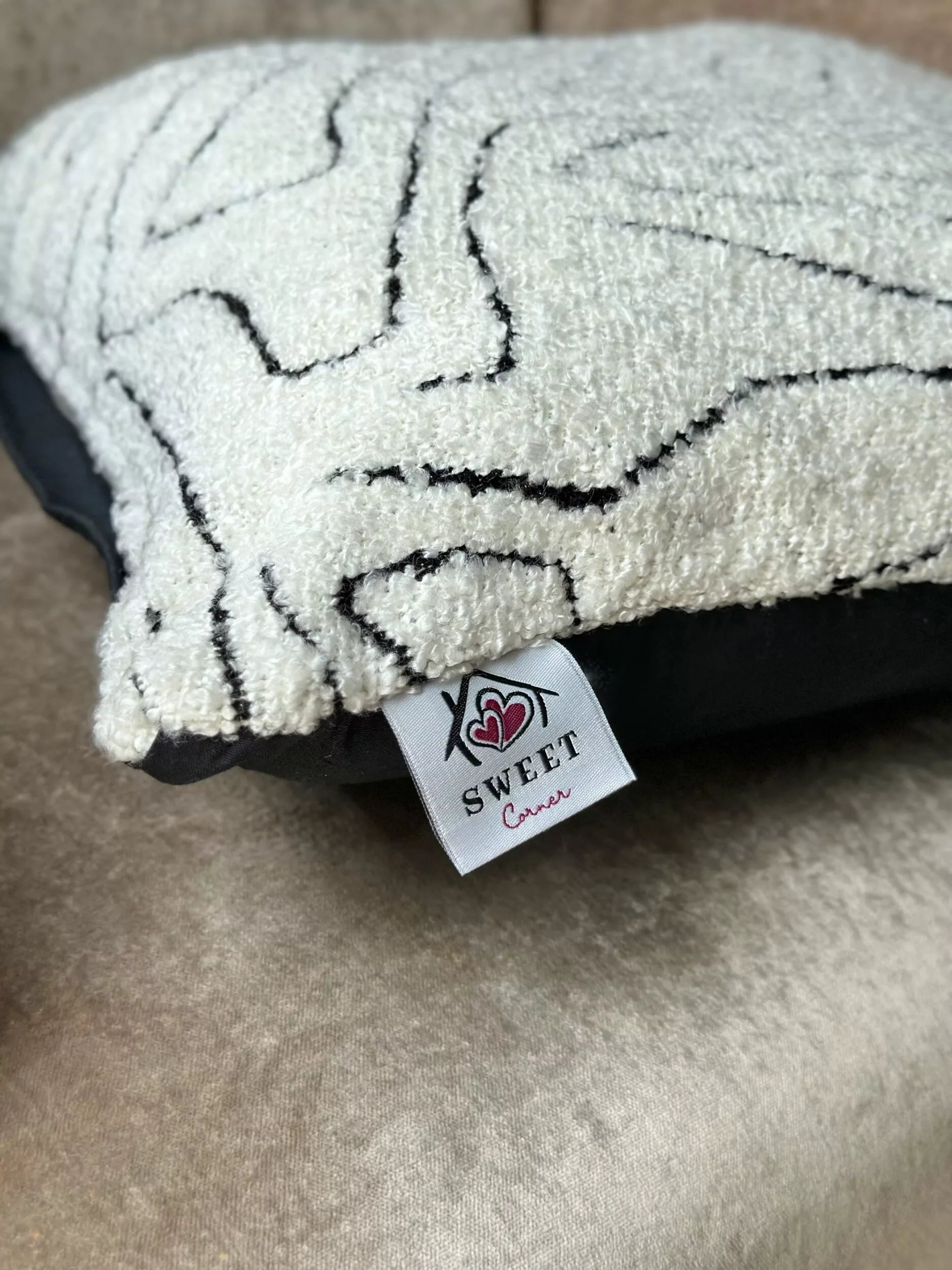 Coussin décoratif BLANC