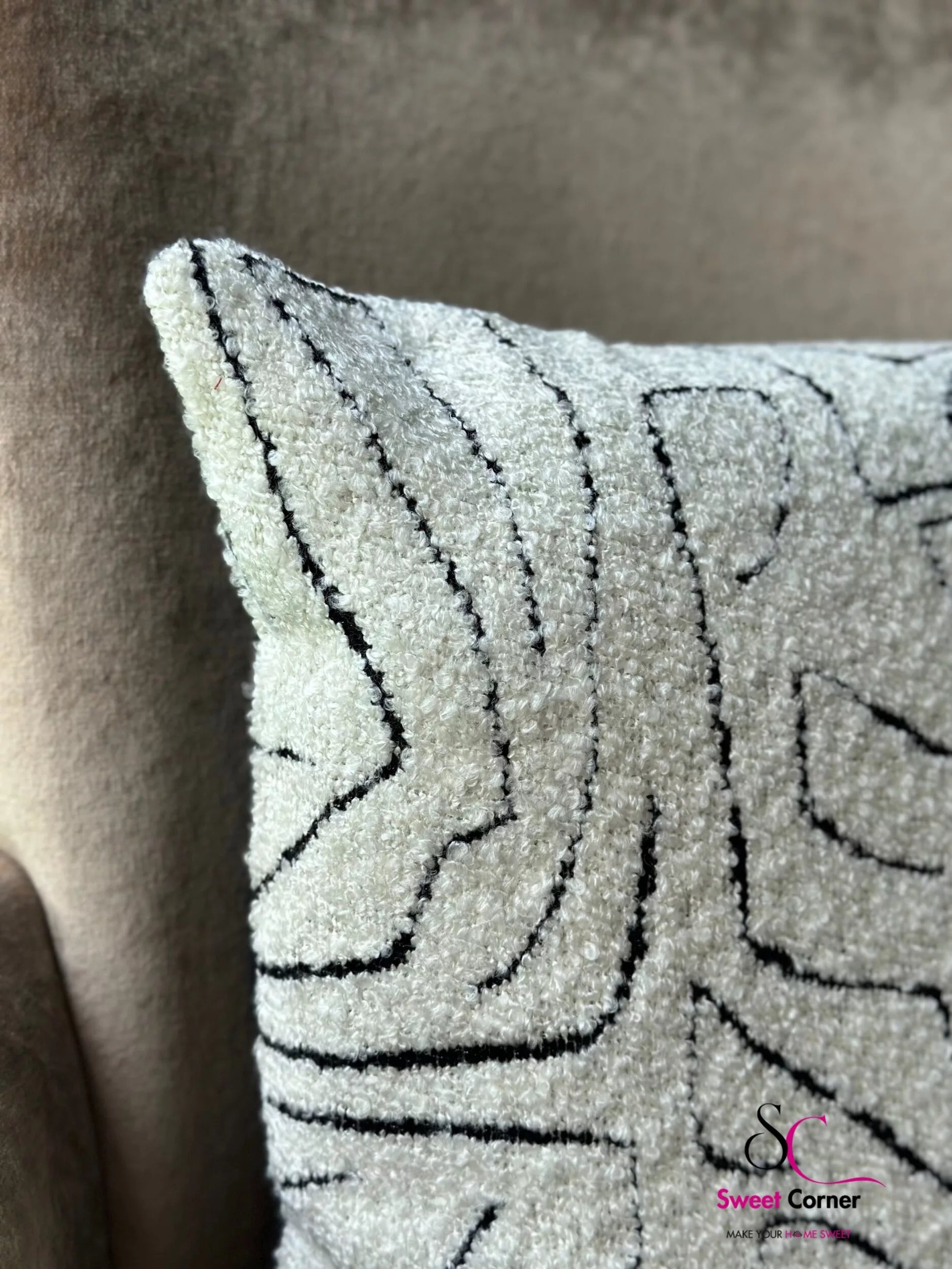 Coussin décoratif BLANC