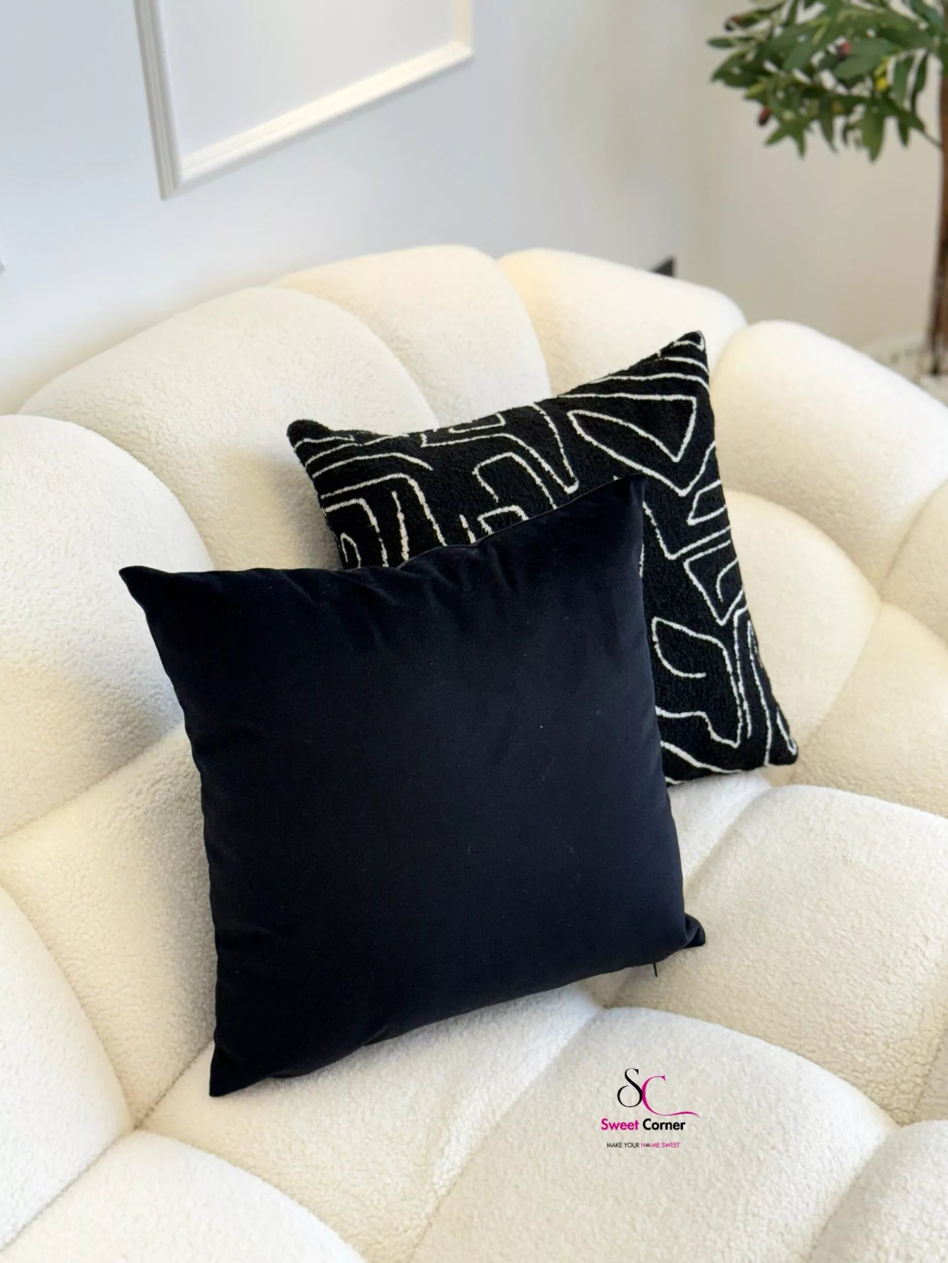 Coussin Décoratif NOIR