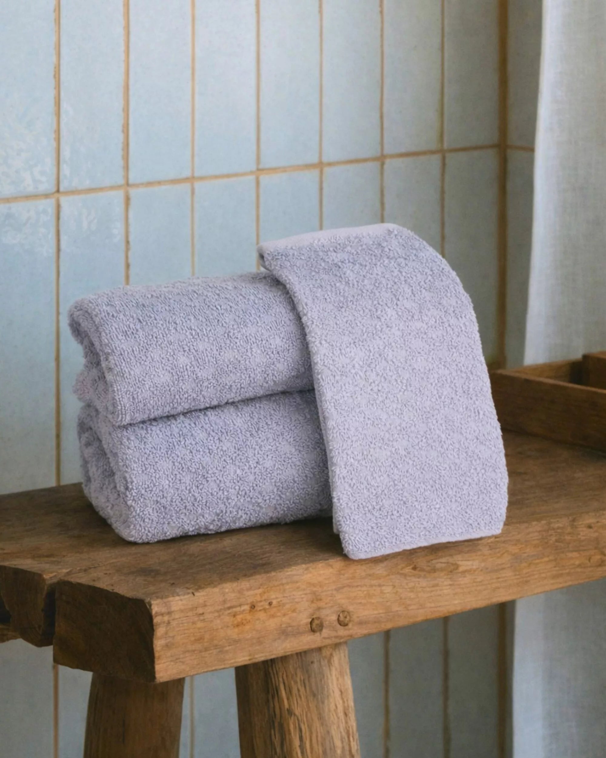 Lot de Serviettes de Douche (3 pièces) - Violet