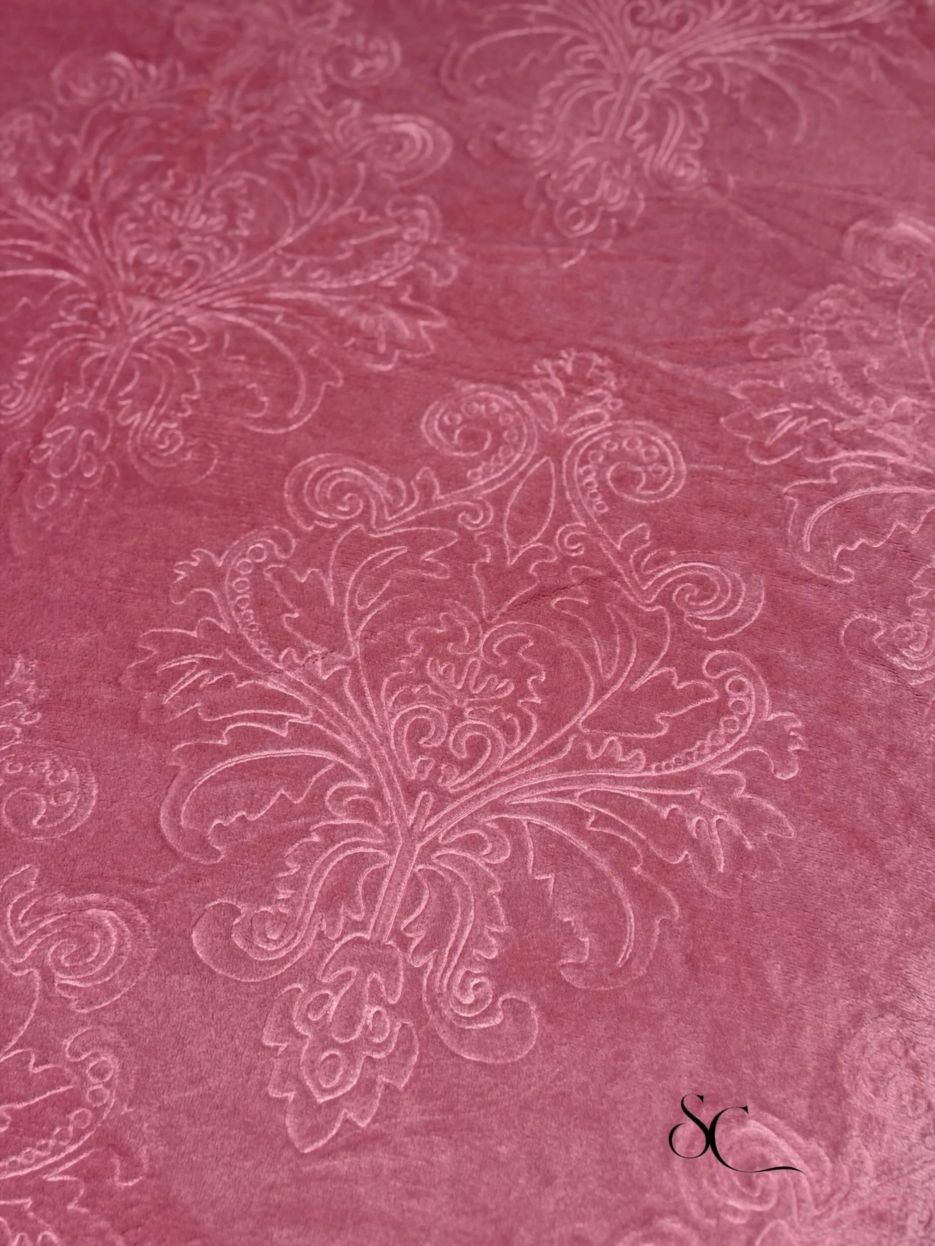 Pack Polaire Baroque Rose (3 Pièces)