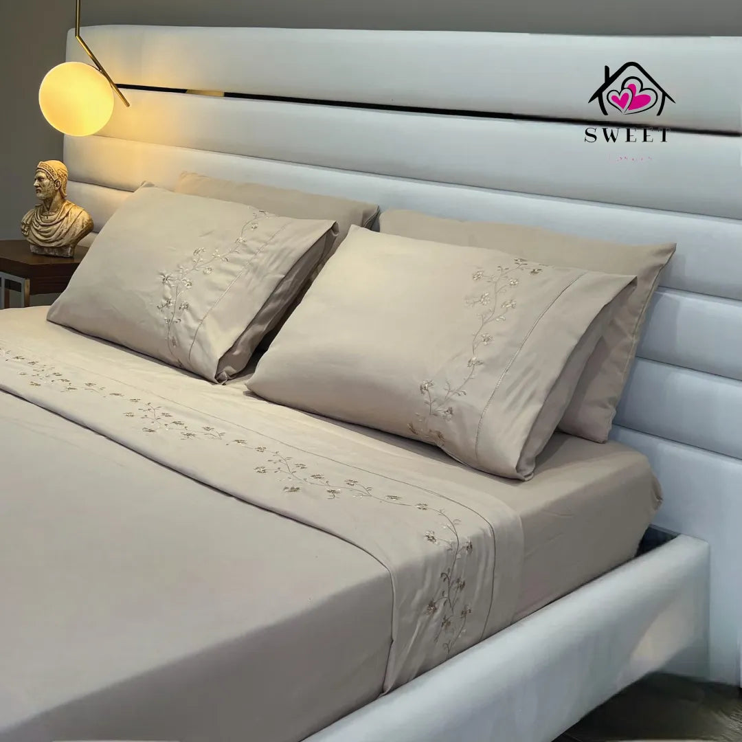 Parure Beige en Coton