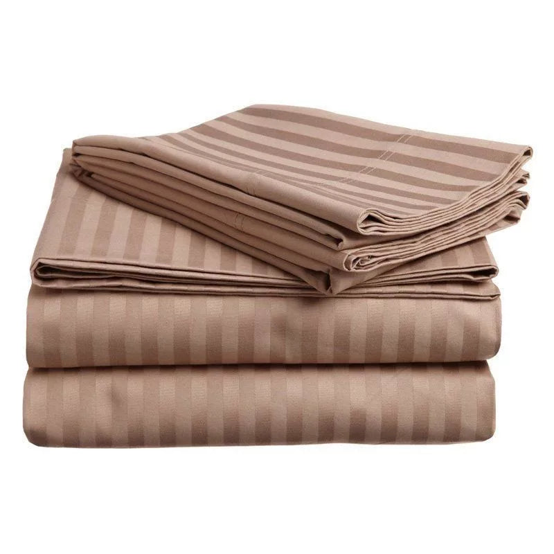 Parure de Lit (BEIGE) - Microfibre - C12