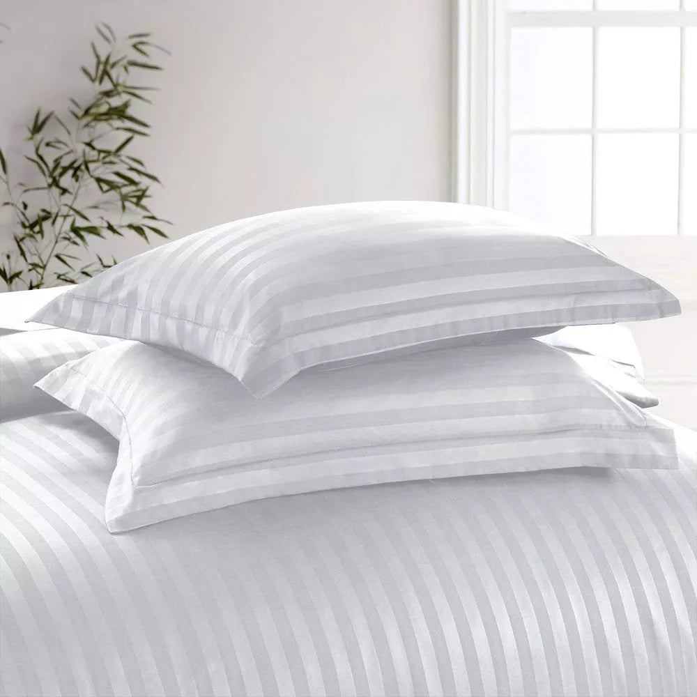 Parure de Lit (BLANC) - Microfibre
