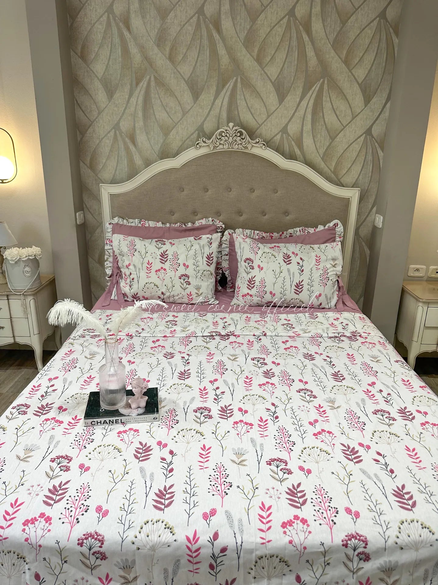 Parure de Lit - Pack "PIVOINE"