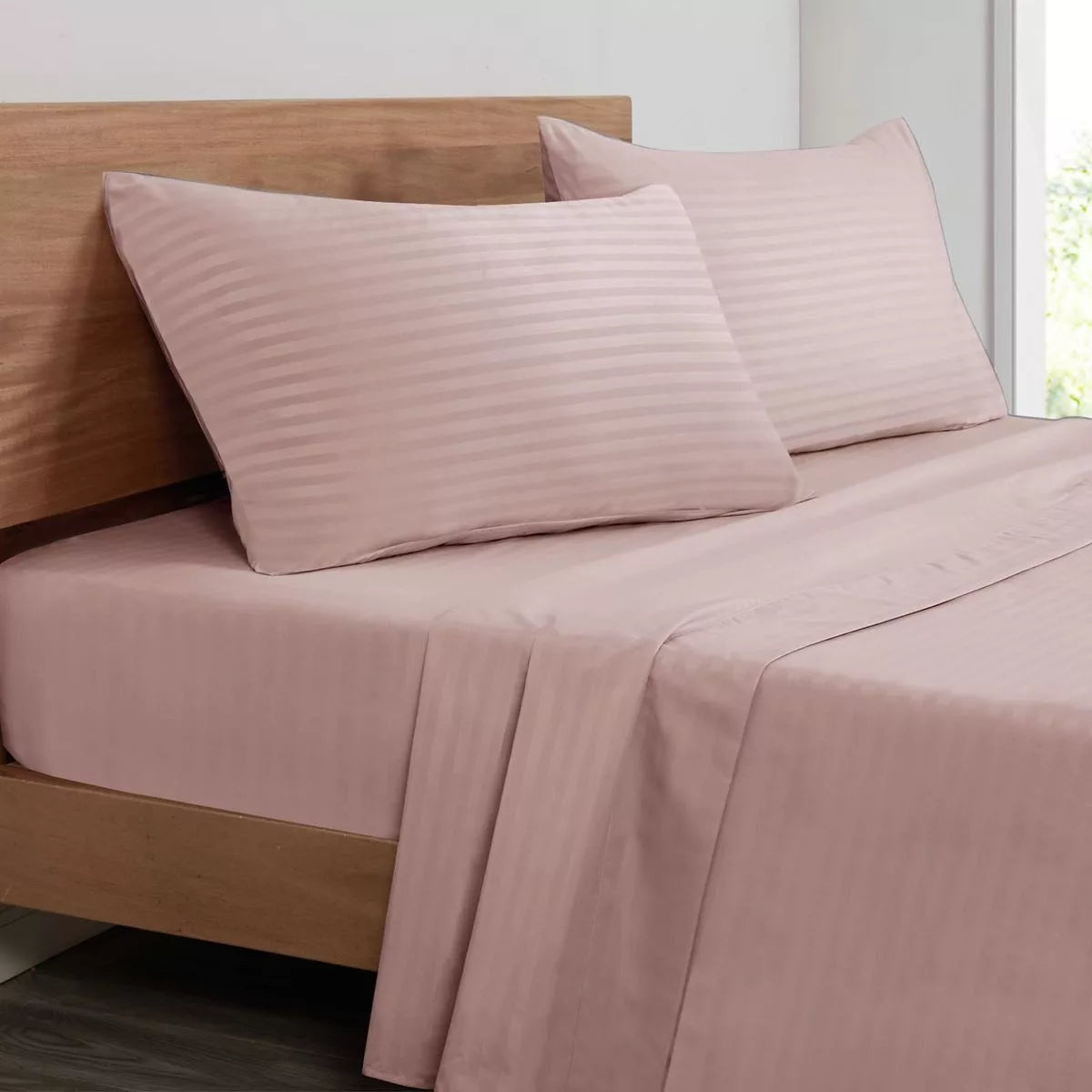 Parure de Lit (ROSE) - Microfibre - C4