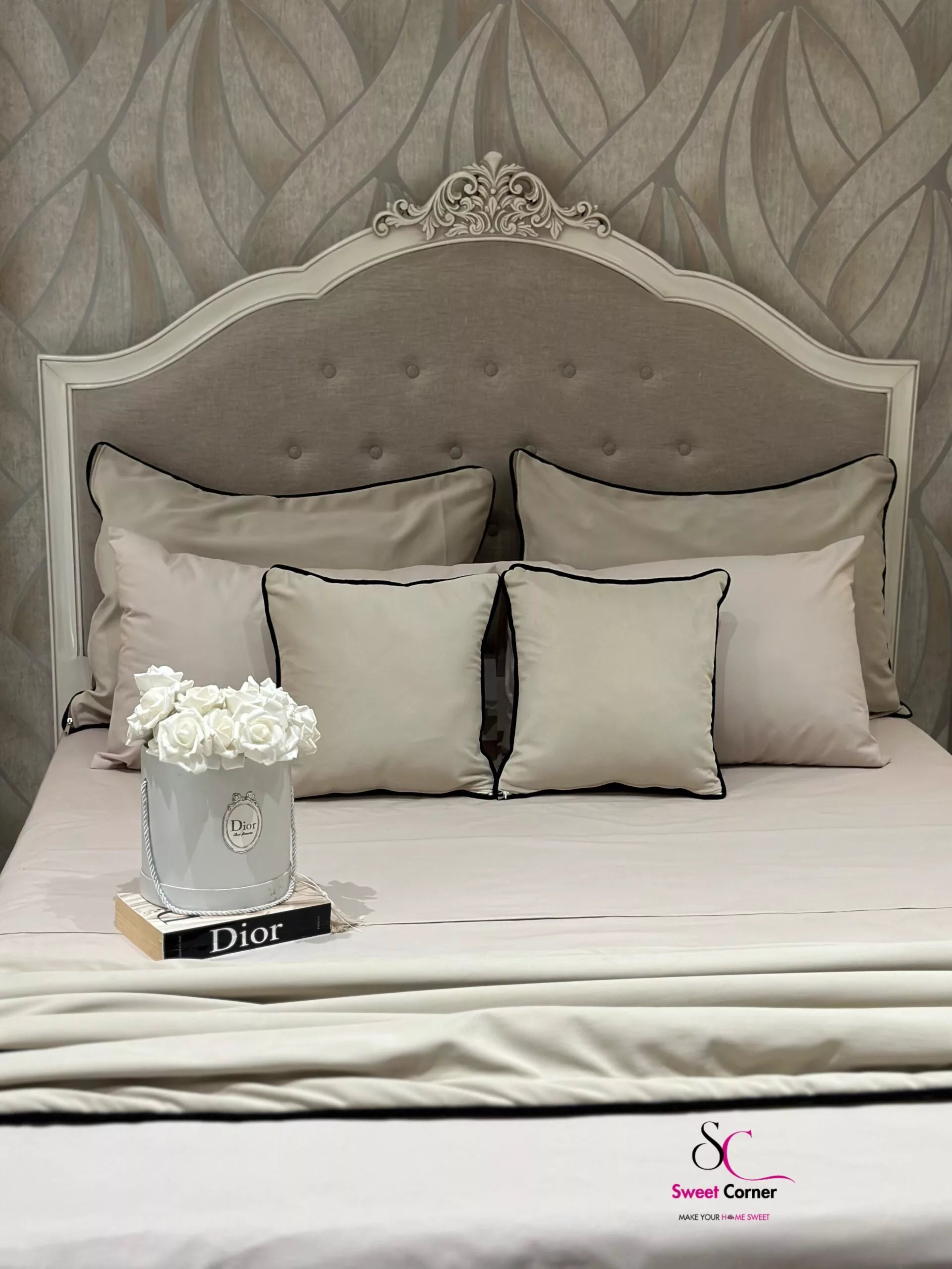 Parure "ELINE" en Velours de Soie