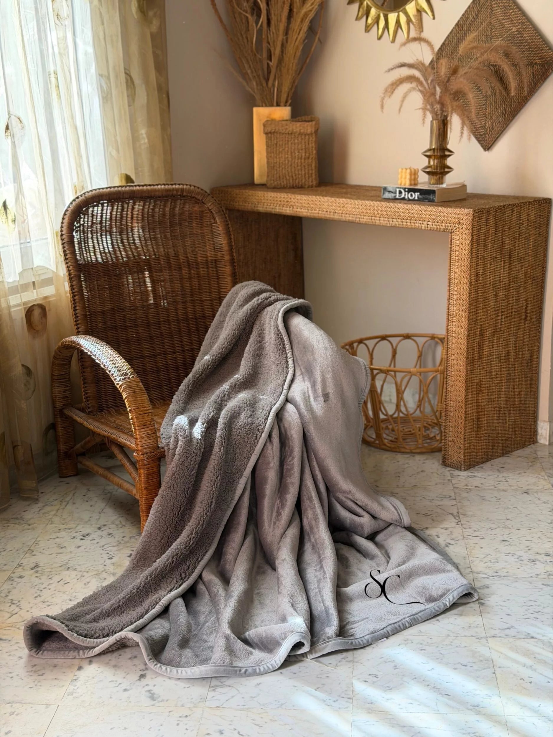 Plaid Gris Aloucha