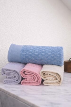 Lot de 4 serviettes visage H1