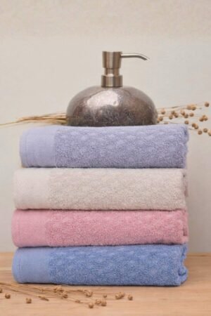 Lot de 4 serviettes visage H1