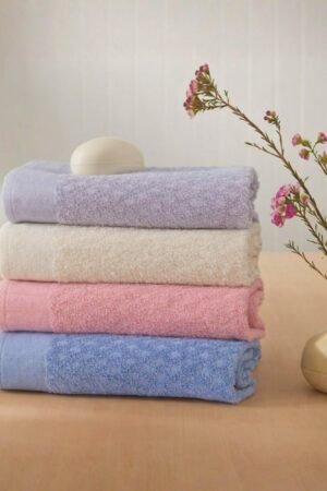 Lot de 4 serviettes visage H1