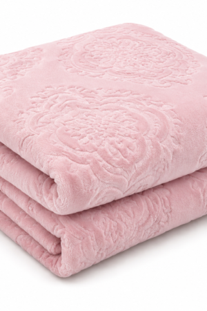 Plaid Baroque Rose