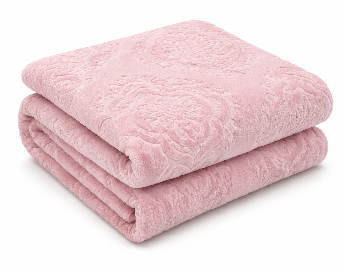 Plaid Baroque Rose