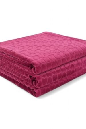 Plaid Coeur Rouge