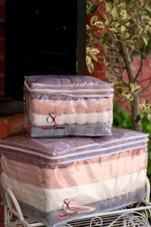 Lot de Serviettes de 8 , Verona V1 Mix