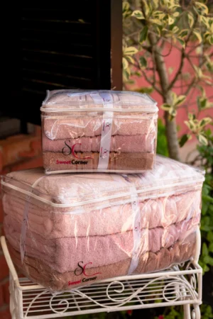 Lot de Serviettes de 8 , Liza , V2 Powder