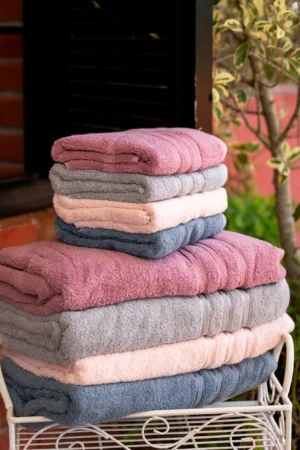Lot de Serviettes de 8 , Liza V4 Mix