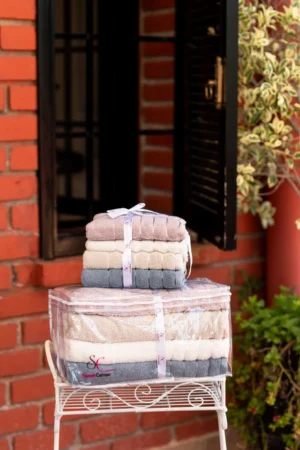 Lot de Serviettes de 8 , Verona V2 Mix