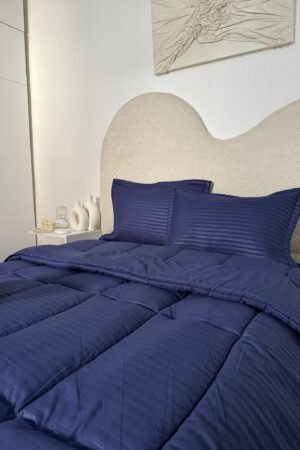 Couette place et demi BLEU