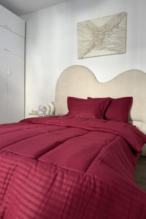 Couette place et demi Rouge
