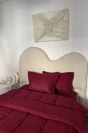 Couette place et demi Rouge