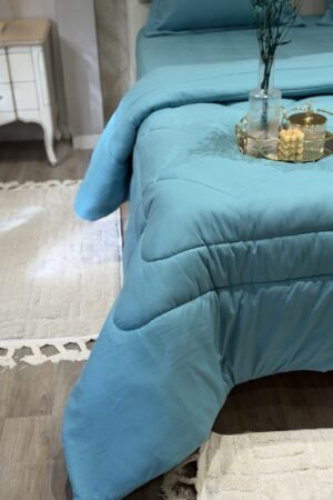 Couette en polaire Turquoise