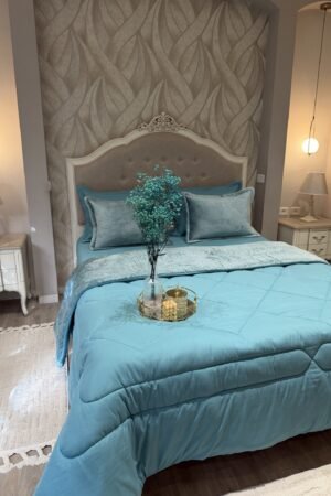 Couette en polaire Turquoise