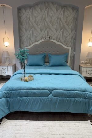 Couette en polaire Turquoise