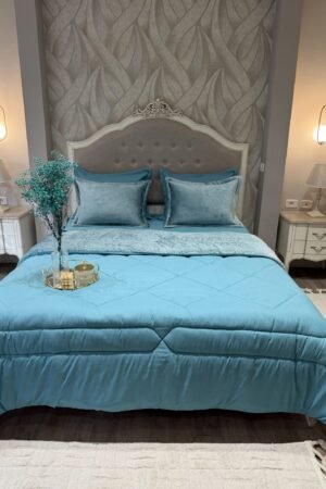 Couette en polaire Turquoise